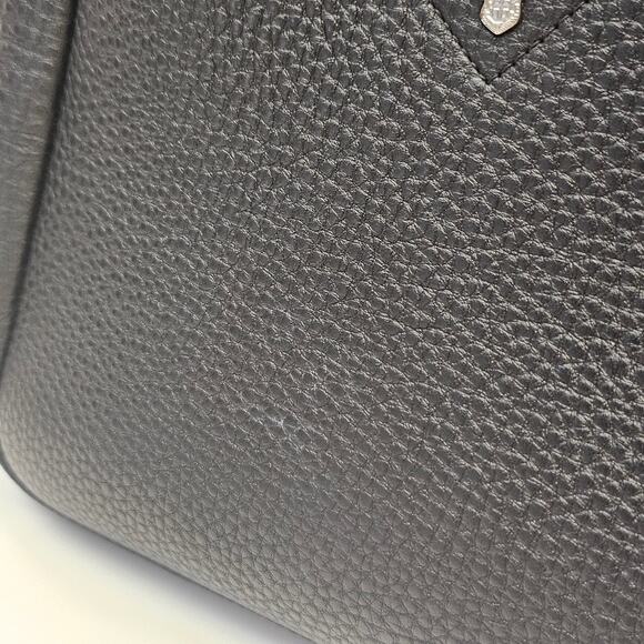 Prada Vitello Daino Small Soft Dynamique Hobo Black - Picture 8 of 9